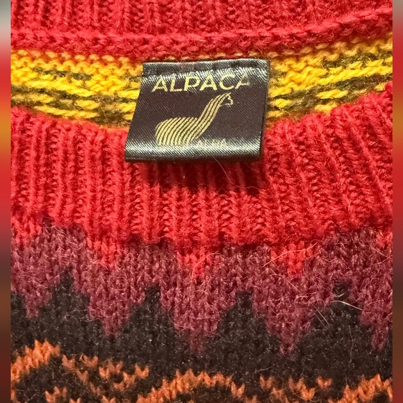 Alpaca Sweater unisex size medium/large - Picture 6 of 9